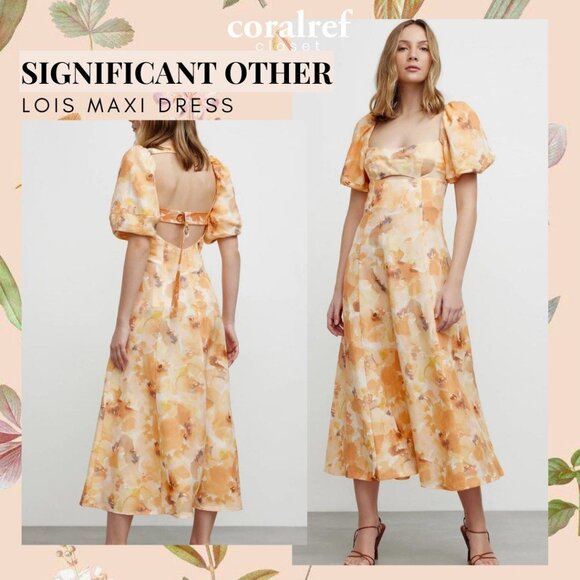 NWT Significant Other Lois Maxi Dress